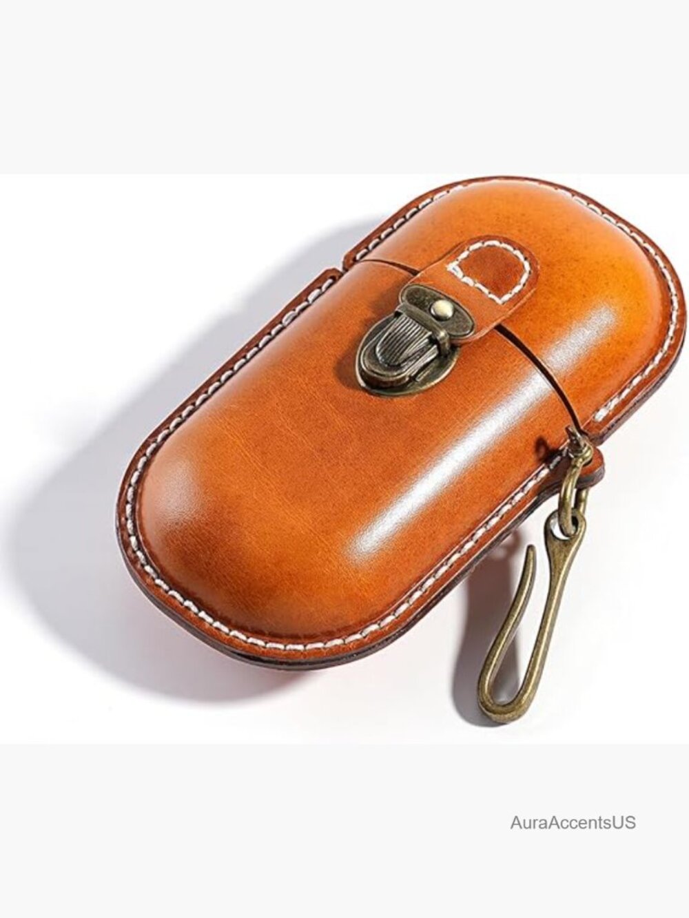 Leather Eyeglass Protective Case Travel Portable Sunglasses Case Unisex